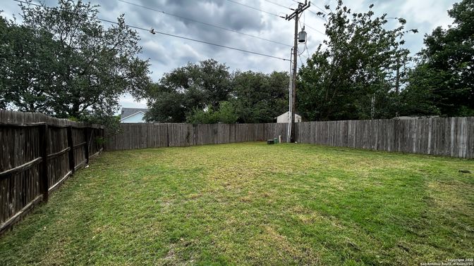 Backyard, Exterior