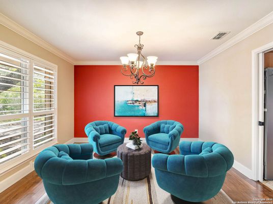 Chandelier, Interior, Living room, Wood Texture Flooring