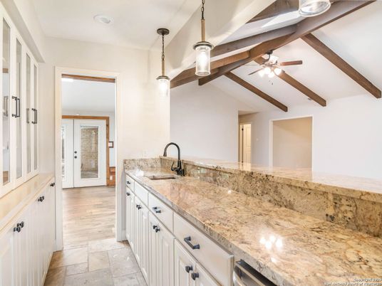 Interior, Pendant Lights, Recessed Lighting, Wooden Beams, Wood Texture Flooring