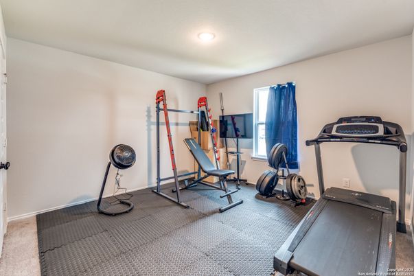 Fitness Equipment, Interior, Recessed Lighting