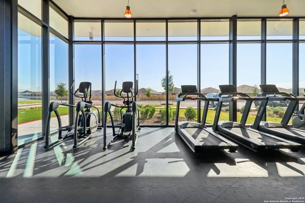 Fitness Equipment, Gym, Interior