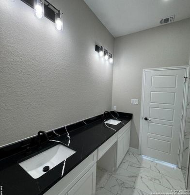 Bathroom, Dual Sink Vanities, Interior, Marble