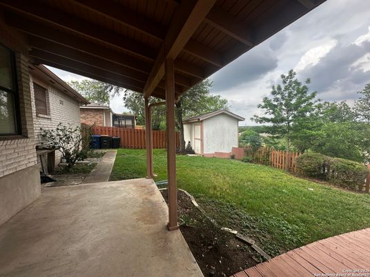 Backyard, Detached Garage, Exterior