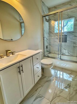 Bathroom, Glass Shower, Interior, Marble, Marble Walls