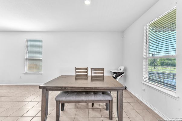 Dining room, Interior, Recessed Lighting