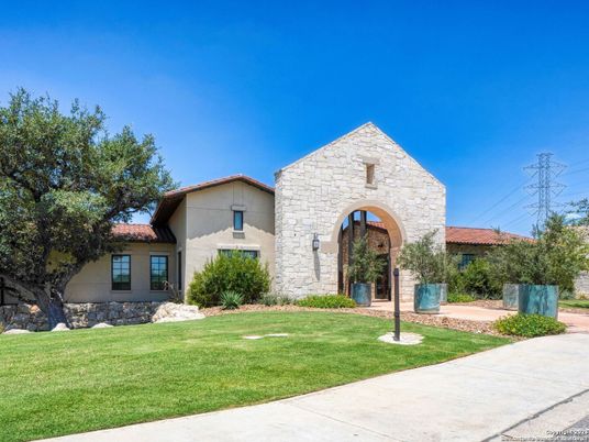 Backyard, Exterior, Facade, Spanish Mediterranean