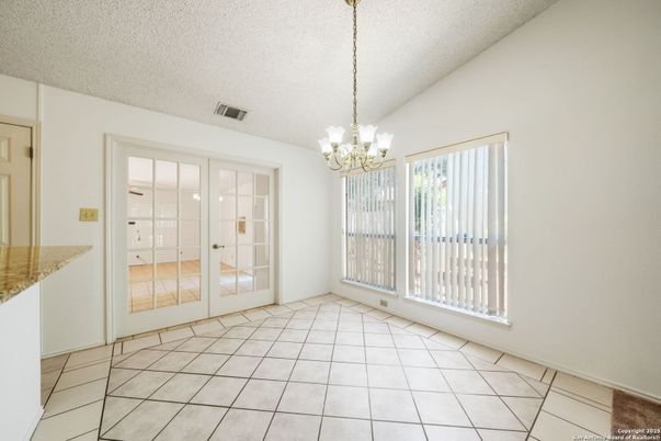 Chandelier, Empty room, Interior