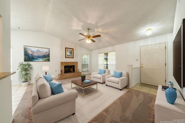 Fireplace, Interior, Living room