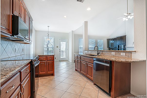 Interior, Kitchen, Recessed Lighting
