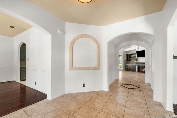 Fireplace, Interior, Wood Texture Flooring