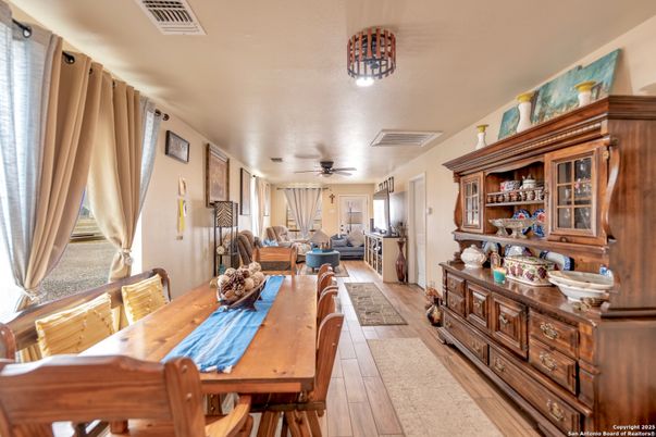 Dining room, Interior, Wood Texture Flooring