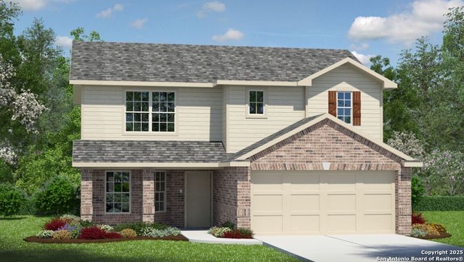 Attached, Exterior, Facade, Brick Facade, Brick Traditional