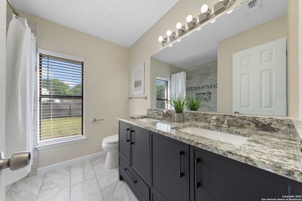 Bathroom, Dual Sink Vanities, Interior, Marble