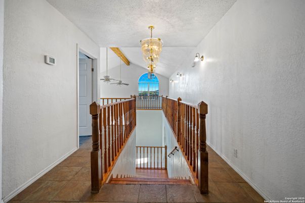 Chandelier, Interior