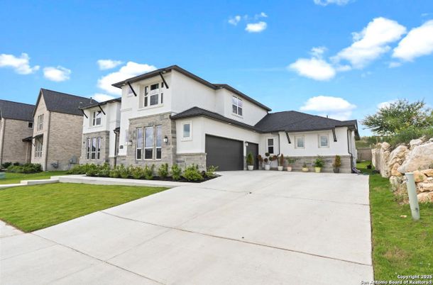 Attached, Backyard, Exterior, Facade, Farmhouse