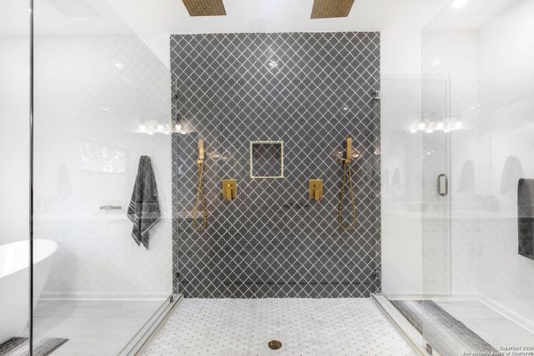 Bathroom, Glass Shower, Interior
