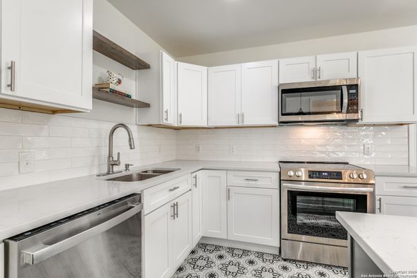 Interior, Kitchen, Stainless Steel Appliances