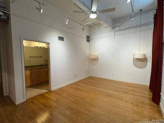 Bathroom, Empty room, Interior, Wood Texture Flooring