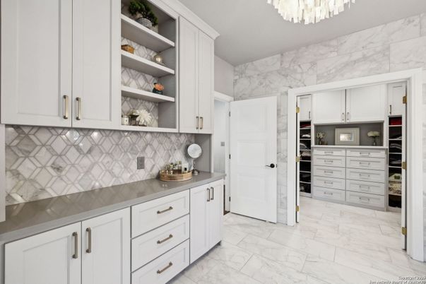 Interior, Kitchen, Marble, Marble Walls
