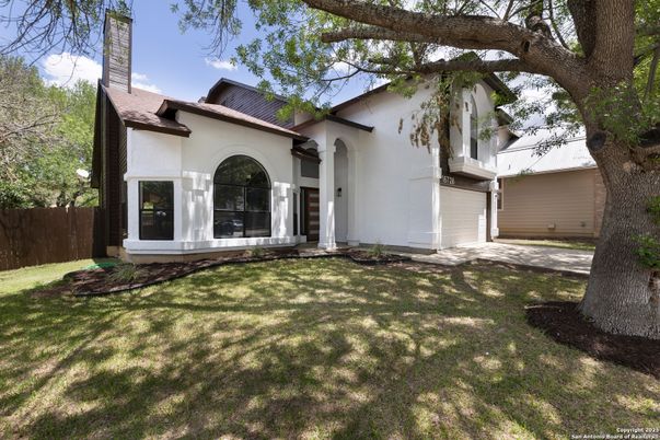 Attached, Backyard, Exterior, Facade, Spanish Mediterranean
