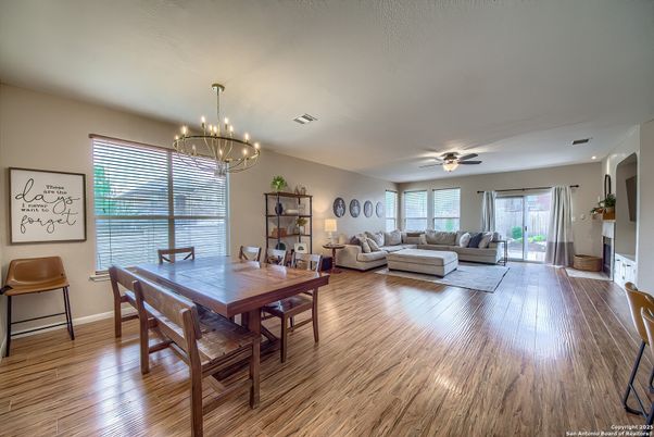 Chandelier, Dining room, Interior, Living room, Wood Texture Flooring
