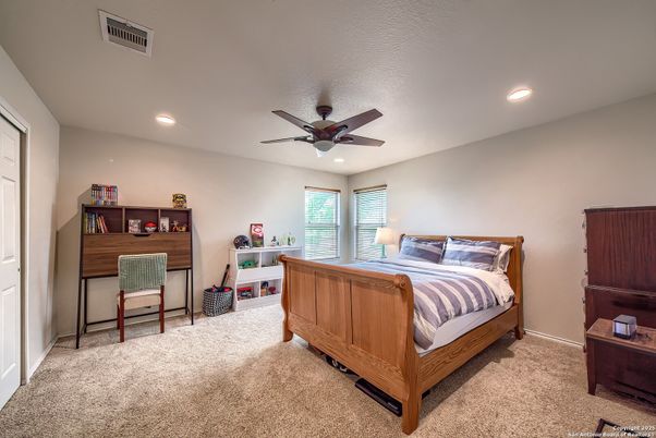 Bedroom, Home Office, Interior, Recessed Lighting