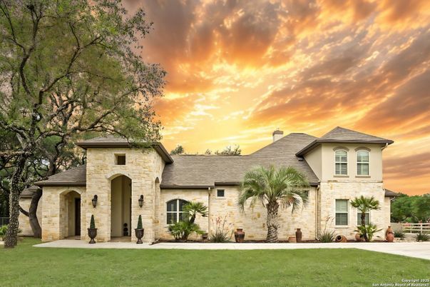 Backyard, Exterior, Facade, Mediterranean