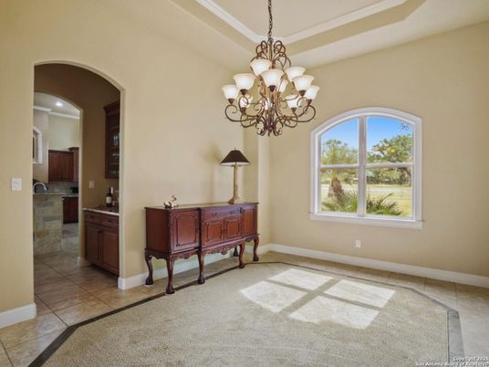Chandelier, Interior