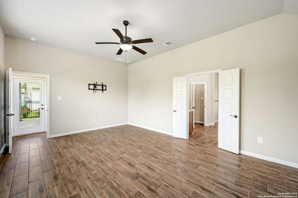 Empty room, Interior, Wood Texture Flooring