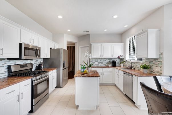 Interior, Kitchen, Recessed Lighting, Stainless Steel Appliances