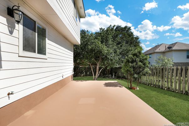 Backyard, Exterior
