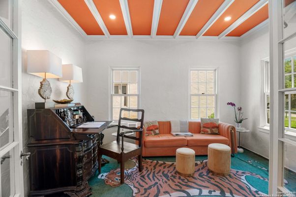 Home Office, Interior, Living room, Recessed Lighting
