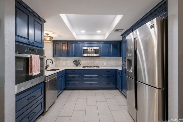 Interior, Kitchen, Recessed Lighting, Stainless Steel Appliances