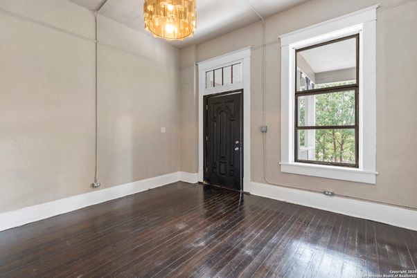 Chandelier, Interior, Wood Texture Flooring