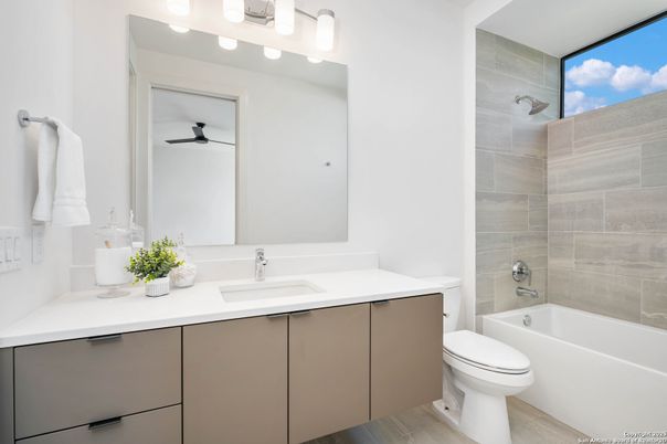 Bathroom, Interior, Wood Texture Flooring