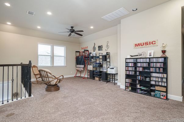 Home Office, Interior, Recessed Lighting