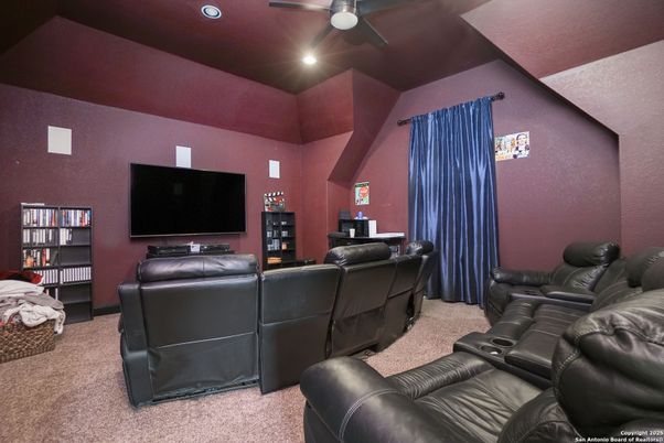 Home Theatre Room, Interior, Recessed Lighting, Theatre Room