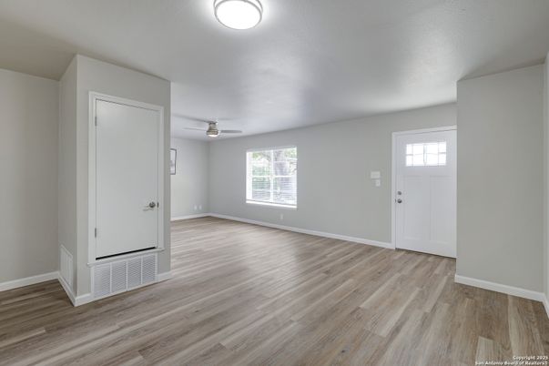 Empty room, Interior, Wood Texture Flooring