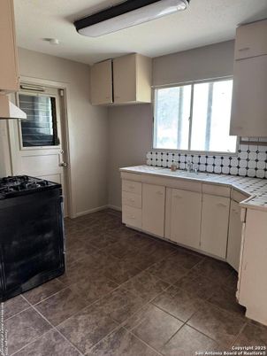 Interior, Kitchen, Tile Countertops