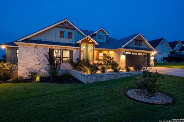 Attached, Exterior, Facade, Brick Facade, Farmhouse