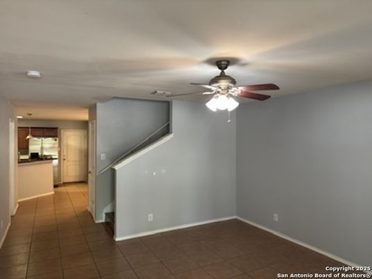Empty room, Interior, Kitchen, Pendant Lights