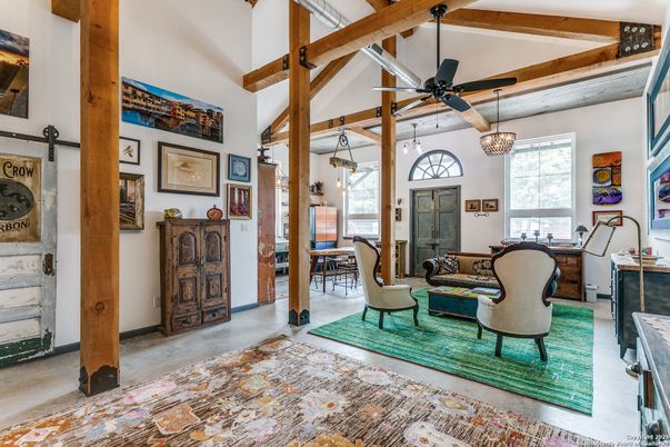 Chandelier, Interior, Living room, Pendant Lights, Wooden Beams