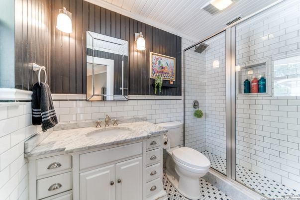 Bathroom, Glass Shower, Interior