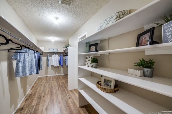 Interior, Walk-in Closets, Wood Texture Flooring