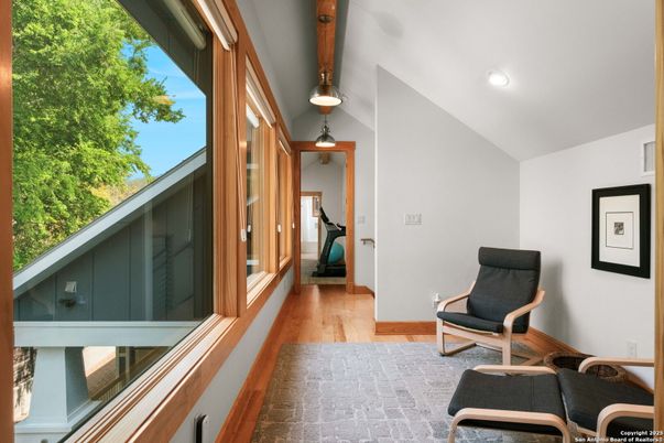 Interior, Pendant Lights, Recessed Lighting, Wooden Beams, Wood Texture Flooring