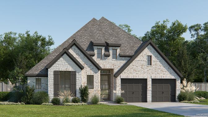 Attached, Exterior, Facade, Brick Traditional