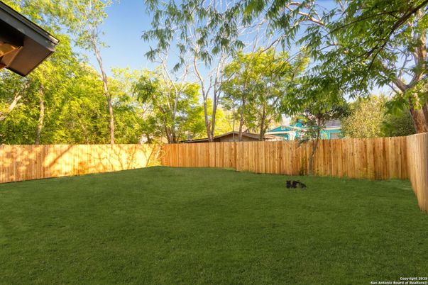 Backyard, Exterior
