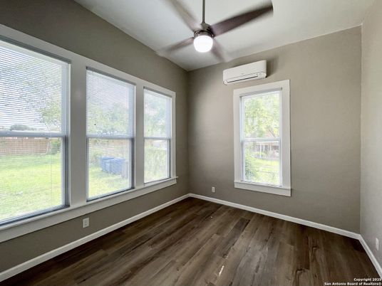 Empty room, Interior, Wood Texture Flooring