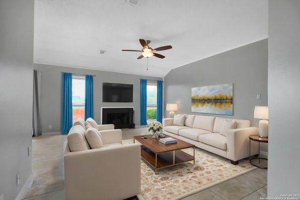 Fireplace, Interior, Living room