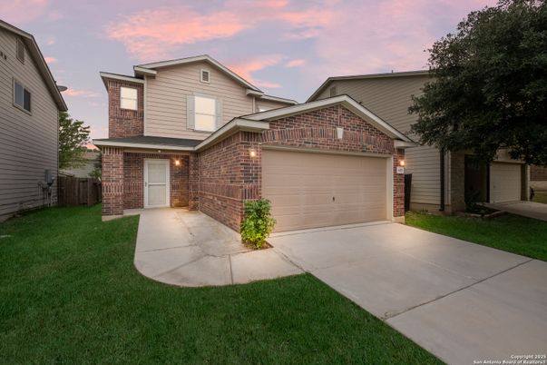 Attached, Exterior, Facade, Brick Facade, Brick Traditional